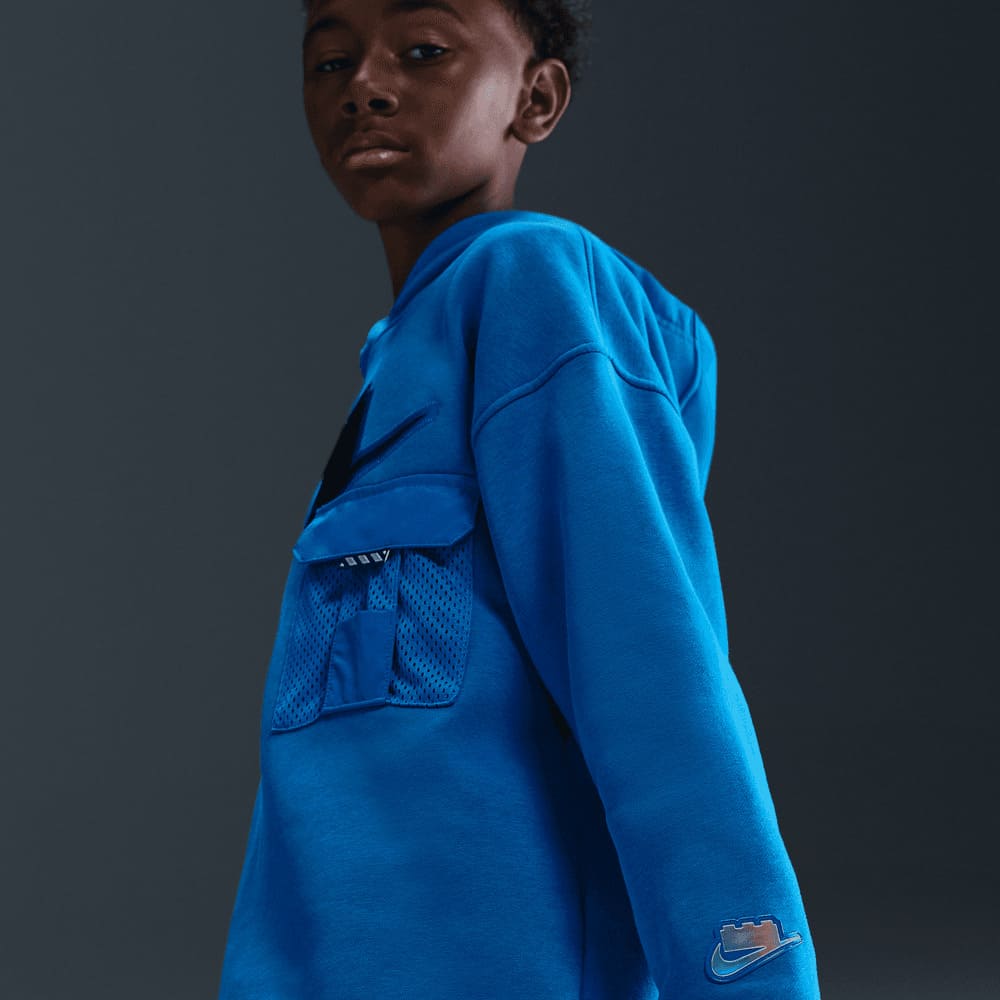 Buzos casual para niño en azul · HV6732-470 - vista 5