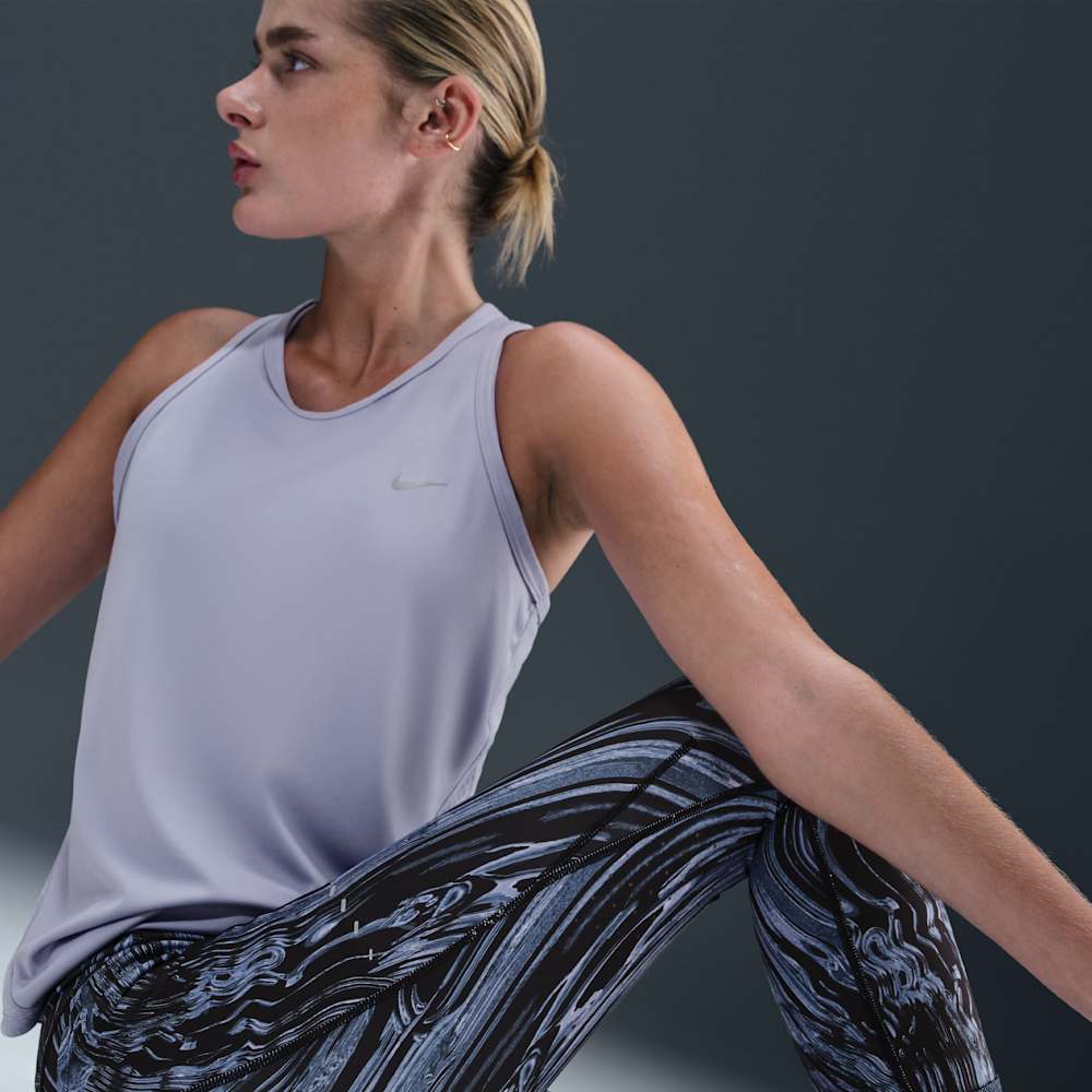 Leggins y Licras deportivas para correr para mujer en azul · HV8894-499 - vista 5