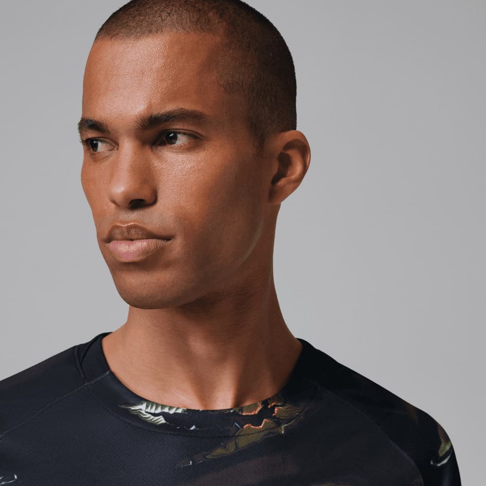 Camisetas y esqueletos de fútbol para hombre en negro · IB3143-011 - vista 3