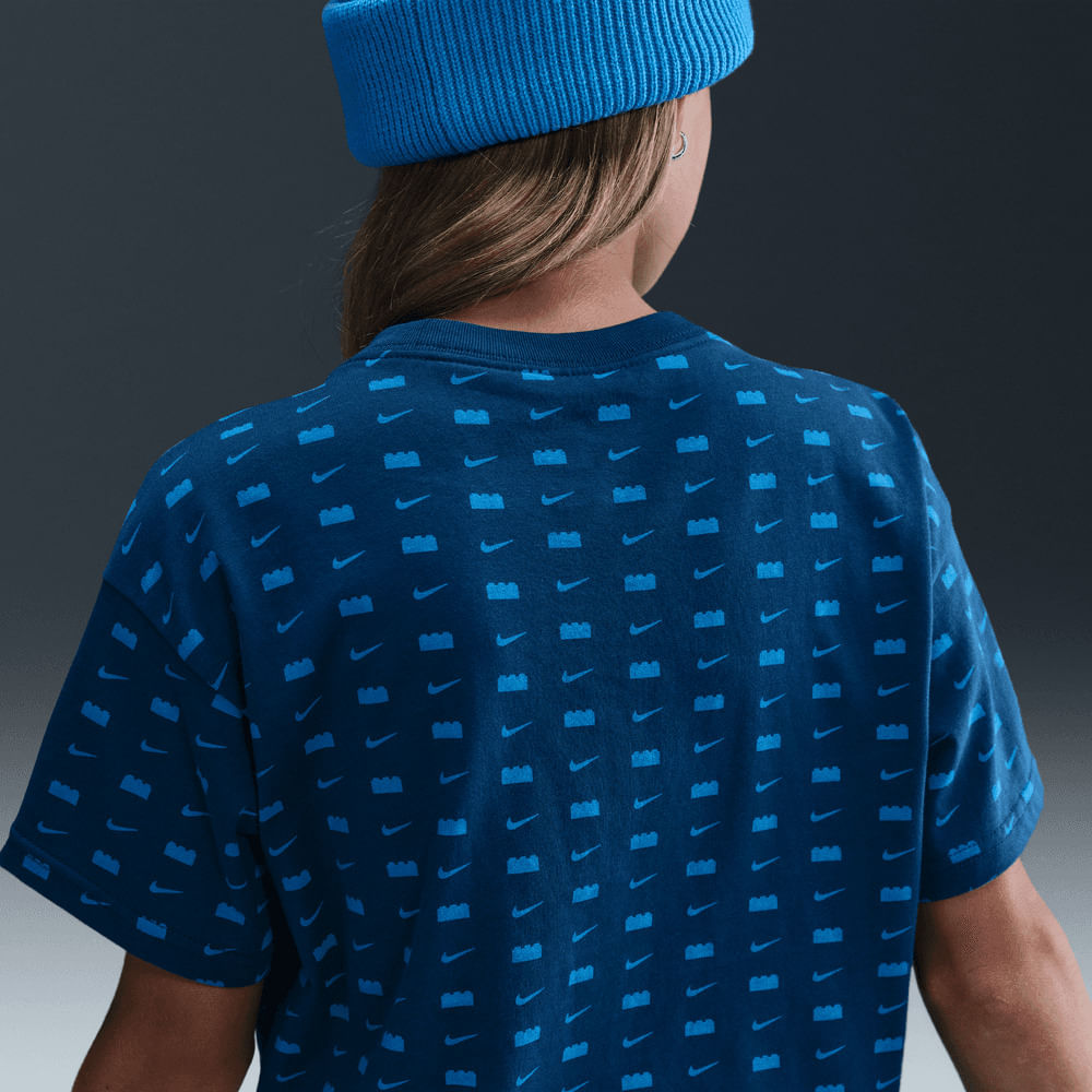 Camisetas y esqueletos casual para niño en azul · IB4463-416 - vista 2