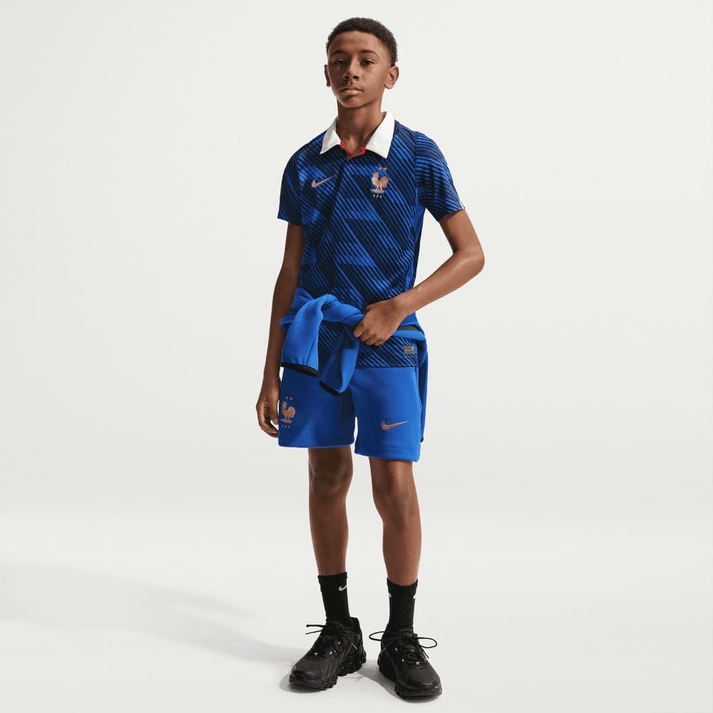 Camisetas y esqueletos de fútbol para niño en azul · IB5129-480 - vista 8
