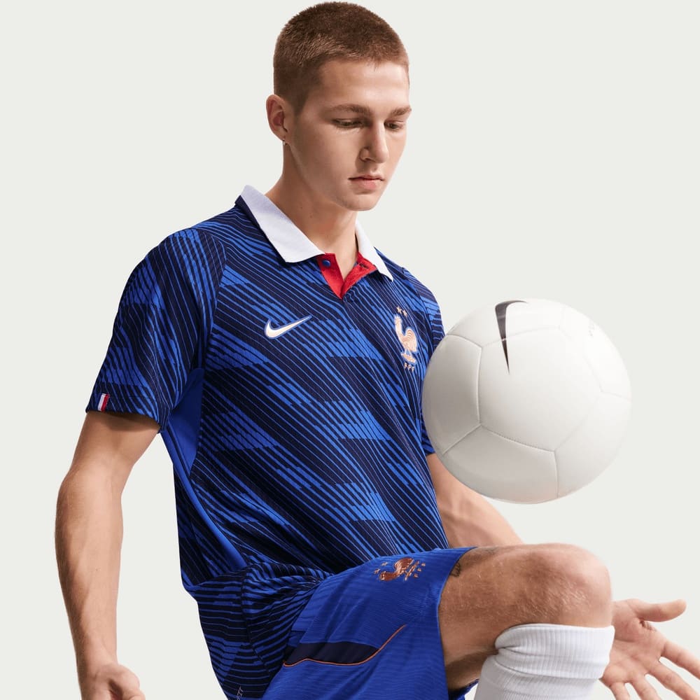 Camisetas y esqueletos de fútbol para hombre en azul · IB5158-480 - vista 3