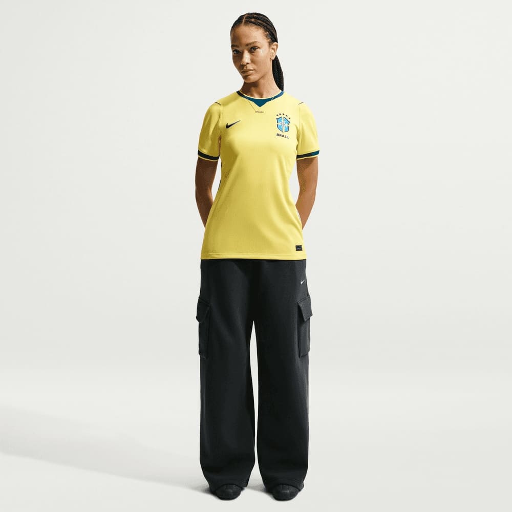 Camisetas y esqueletos de fútbol para mujer en amarillo · IB5280-724 - vista 5