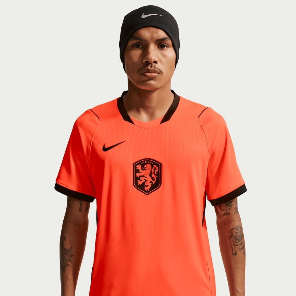 Camisetas y esqueletos de fútbol para hombre en naranja · IB5334-809 - vista 1