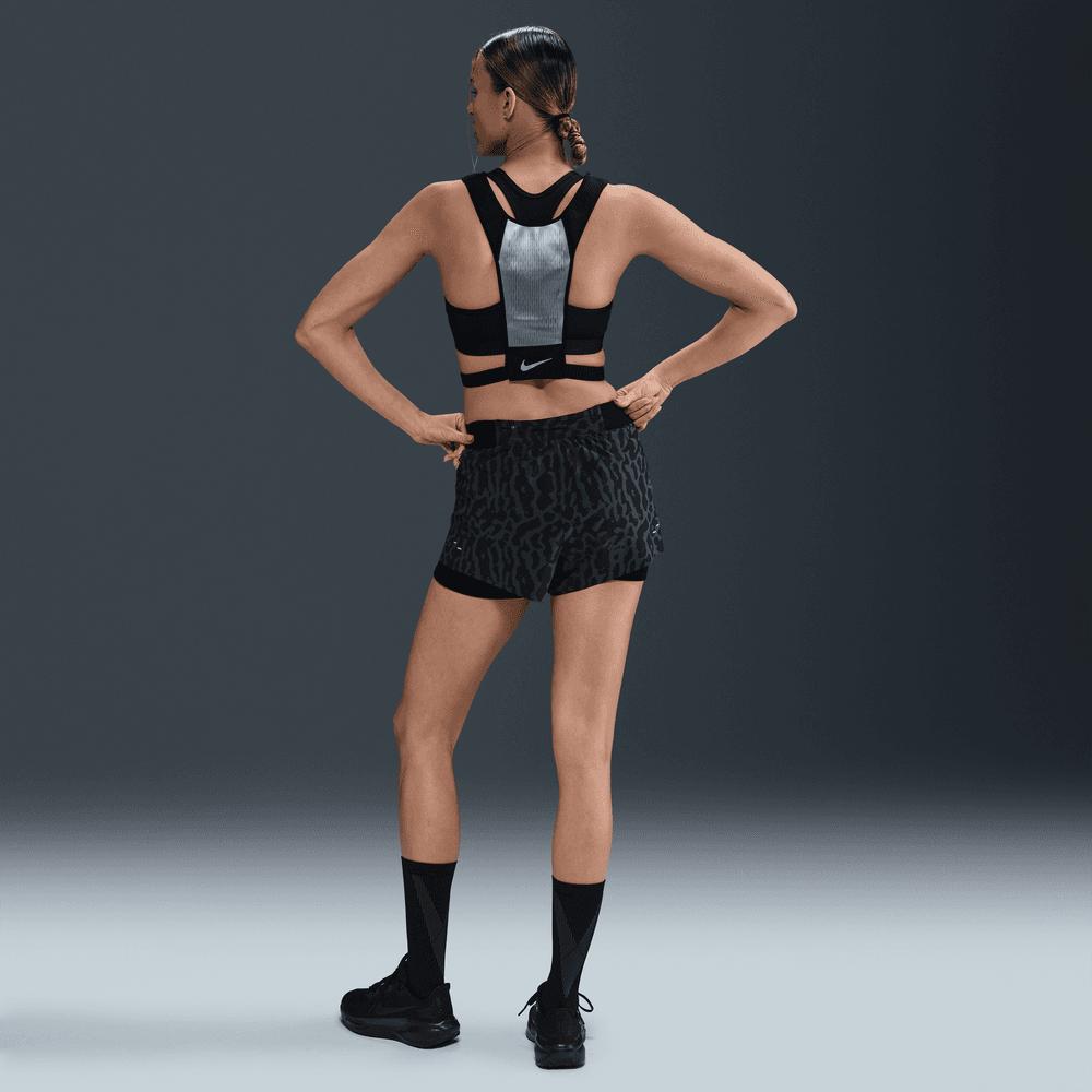 Shorts y Pantalonetas para correr para mujer en negro · IB5847-010 - vista 2