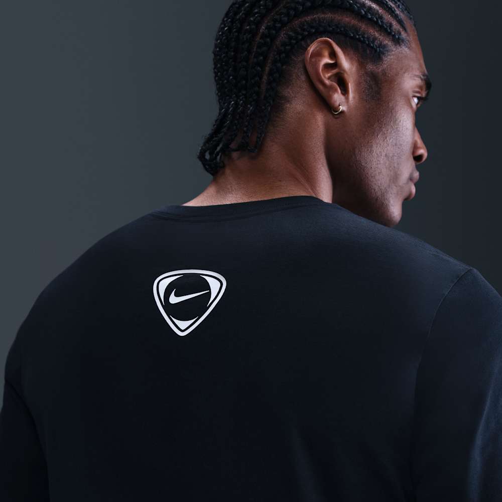 Camisetas y esqueletos casual para hombre en negro · IB6032-010 - vista 2