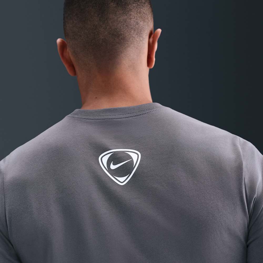 Camisetas y esqueletos de fútbol para hombre en gris · IB6032-064 - vista 2