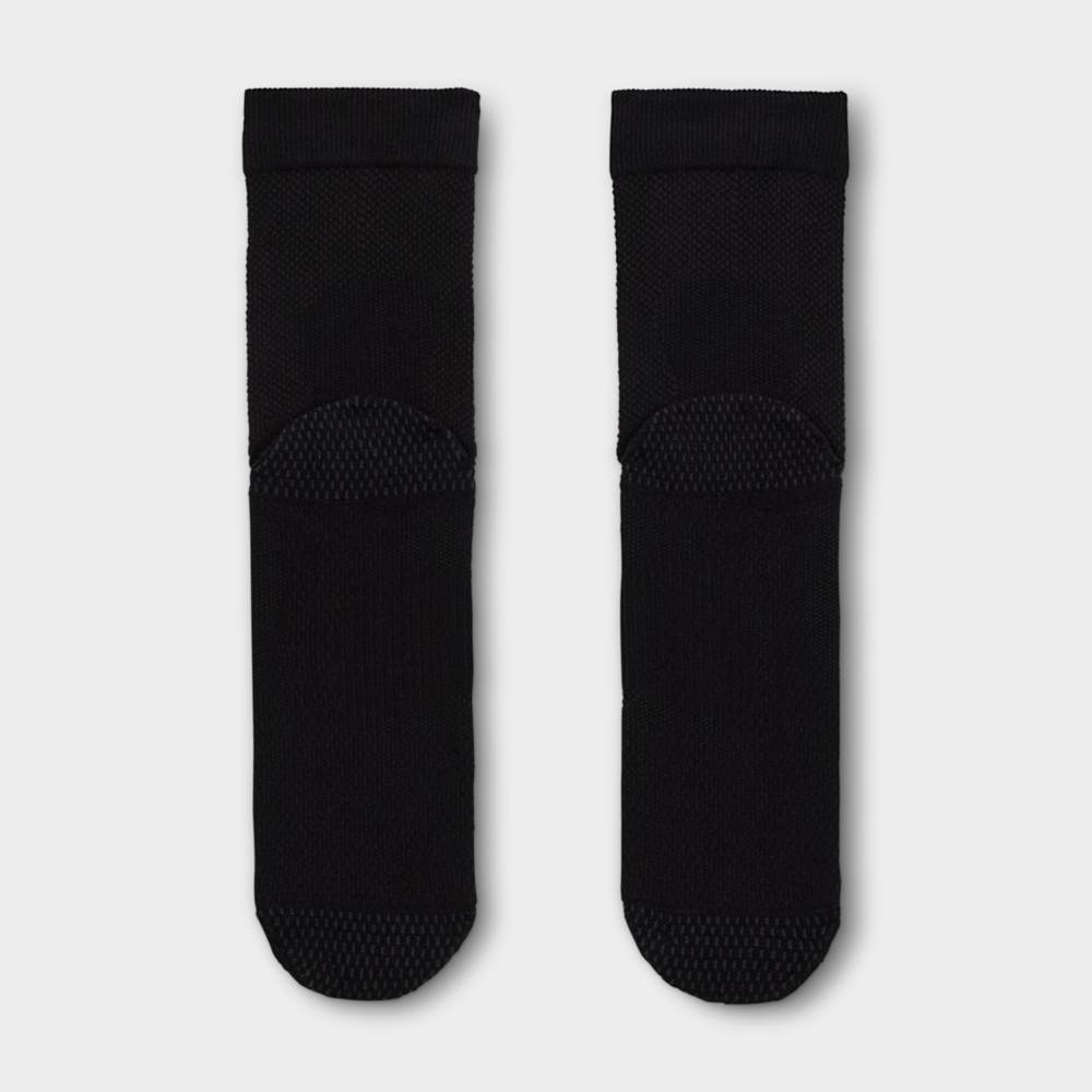 Medias para correr para hombre en negro · IB6114-010 - vista 3
