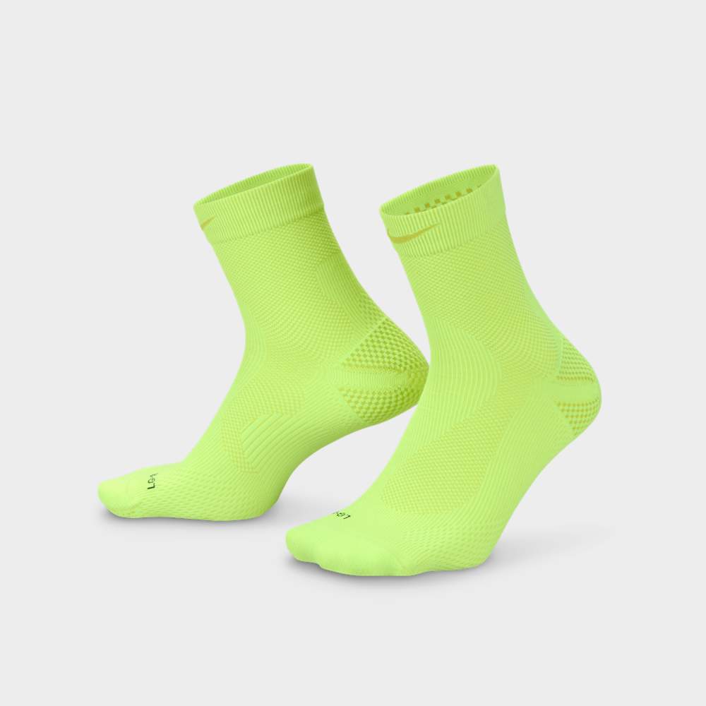 Medias para correr para hombre en amarillo · IB6114-702 - vista 1