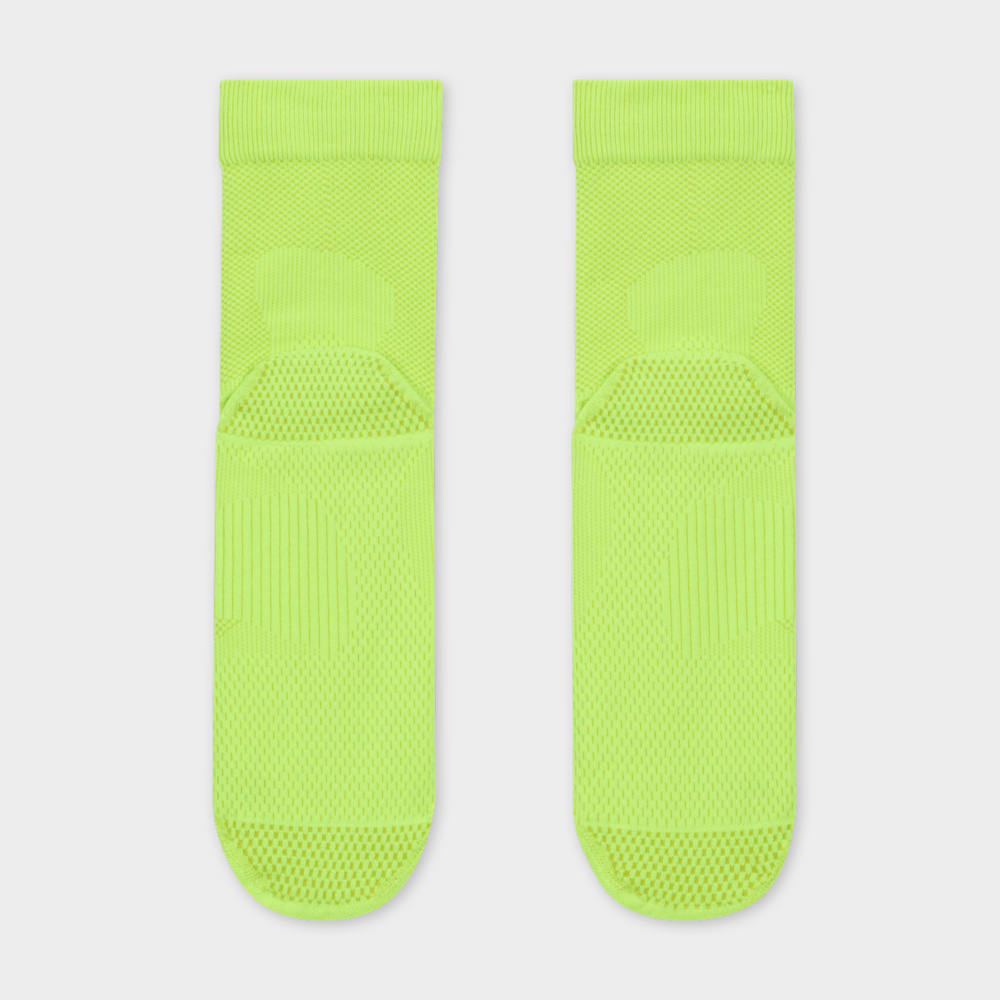 Medias para correr para hombre en amarillo · IB6114-702 - vista 3