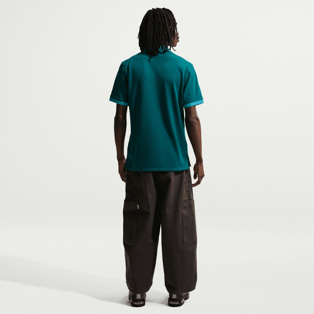 Camisetas y esqueletos casual para hombre en verde · IB6200-381 - vista 5