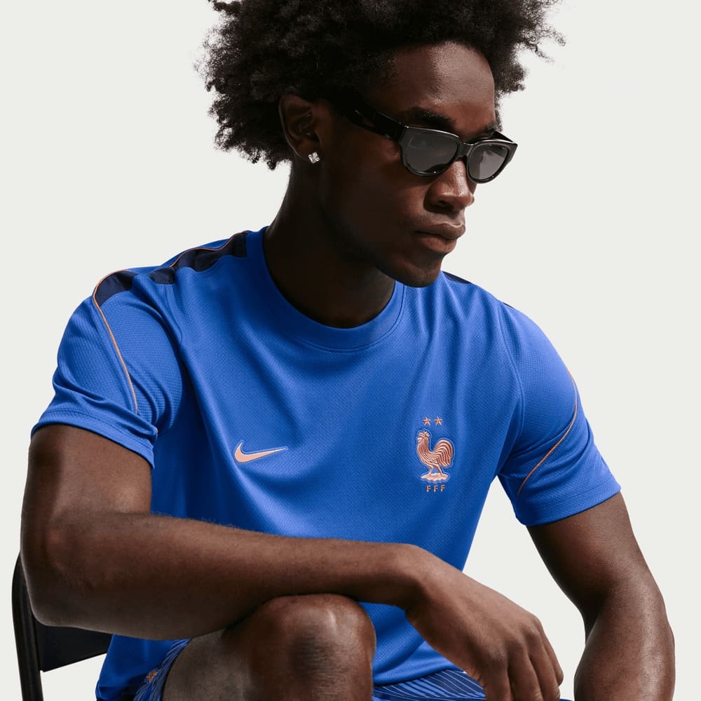 Camisetas y esqueletos de fútbol para hombre en azul · IB6413-480 - vista 3