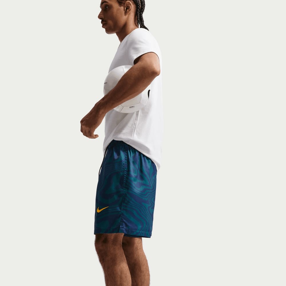 Shorts y Pantalonetas de fútbol para hombre en verde · IB6416-381 - vista 3