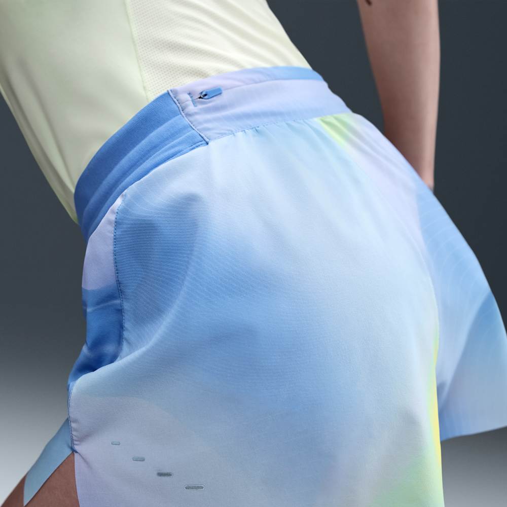 Shorts y Pantalonetas para correr para mujer en azul · IB8829-494 - vista 3