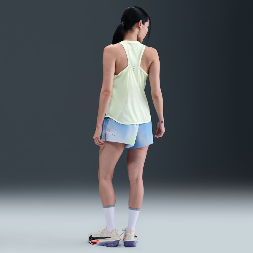 Shorts y Pantalonetas para correr para mujer en azul · IB8829-494 - vista 4