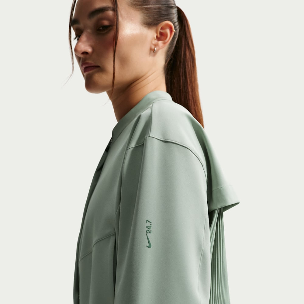 Chaquetas para entrenamiento para mujer en verde · IB8986-006 - vista 3