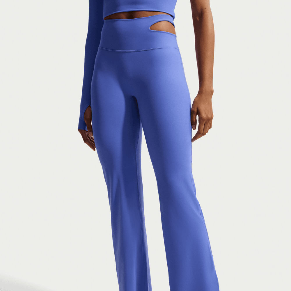 Leggins y Licras deportivas para entrenamiento para mujer en azul · IB9115-570 - vista 2