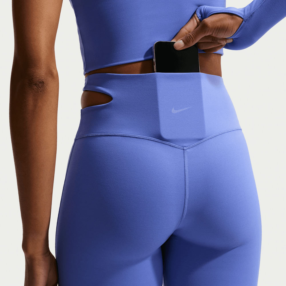 Leggins y Licras deportivas para entrenamiento para mujer en azul · IB9115-570 - vista 6