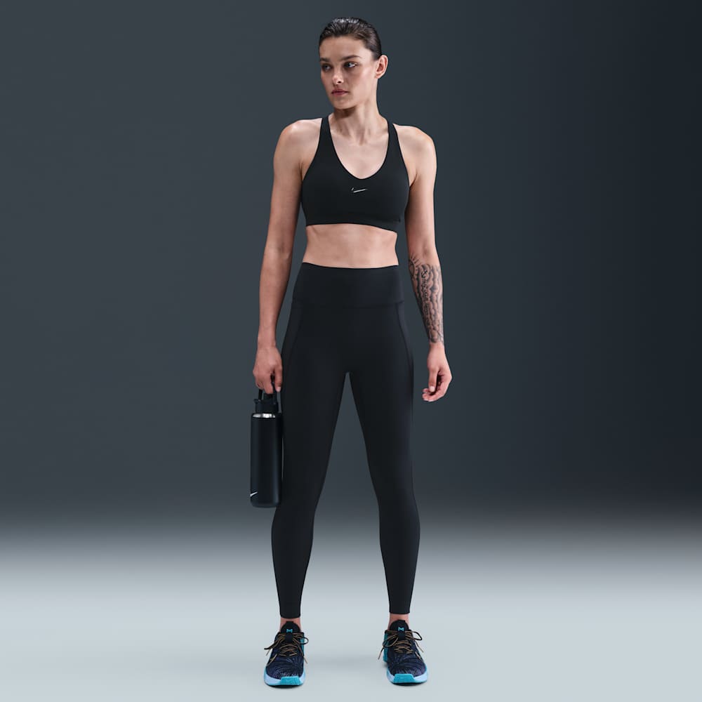 Brasier y Tops deportivos para entrenamiento para mujer en negro · IB9830-010 - vista 4