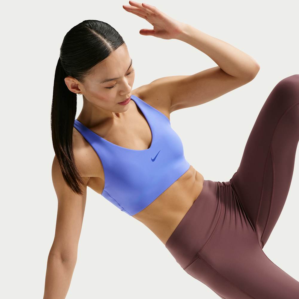 Brasier y Tops deportivos para entrenamiento para mujer en azul · IB9830-570 - vista 3