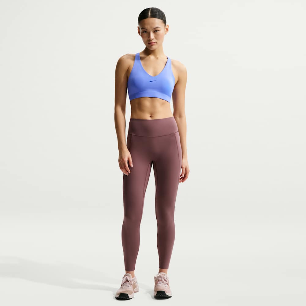 Brasier y Tops deportivos para entrenamiento para mujer en azul · IB9830-570 - vista 4