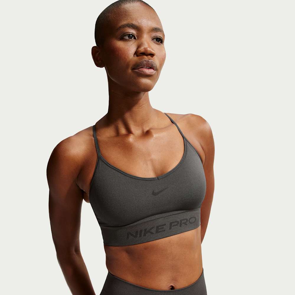 Brasier y Tops deportivos para entrenamiento para mujer en gris · IB9843-070 - vista 1
