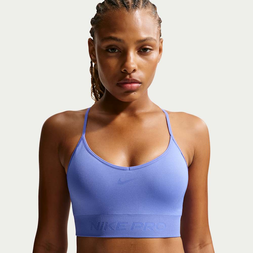 Brasier y Tops deportivos para entrenamiento para mujer en azul · IB9843-570 - vista 1
