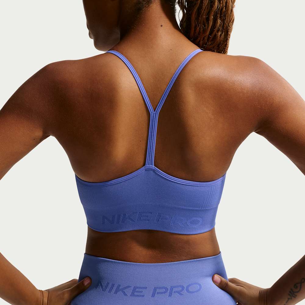 Brasier y Tops deportivos para entrenamiento para mujer en azul · IB9843-570 - vista 2