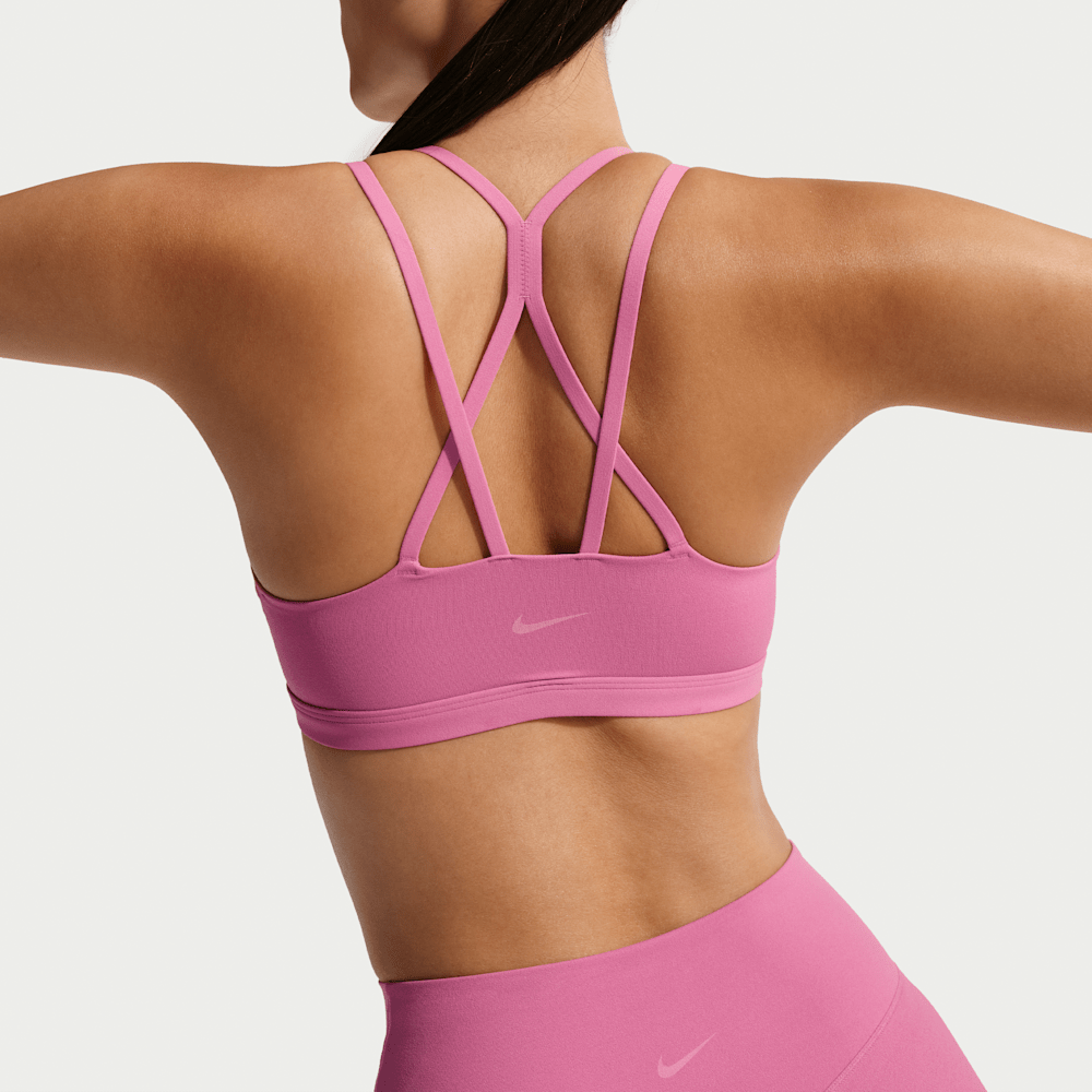 Brasier y Tops deportivos para entrenamiento para mujer en rosa · IB9847-641 - vista 1