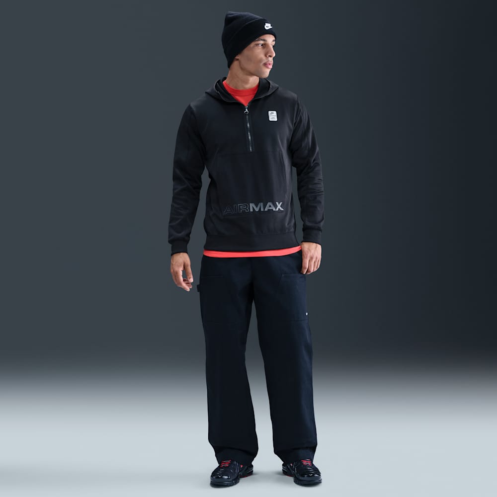 Buzos casual para hombre en negro · IF0396-010 - vista 4