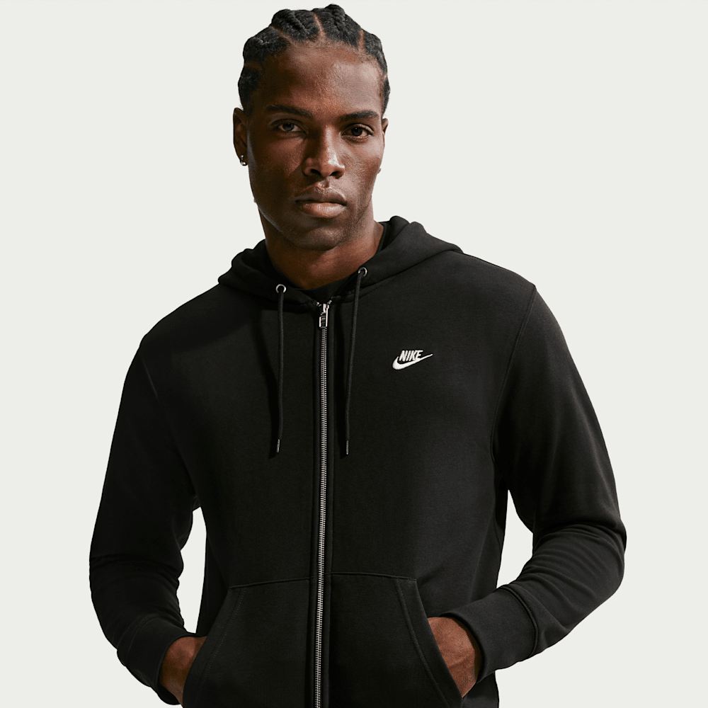Buzos casual para hombre en negro · IF0676-010 - vista 1