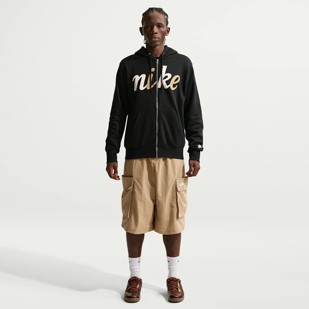 Buzos casual para hombre en negro · IF0687-010 - vista 4