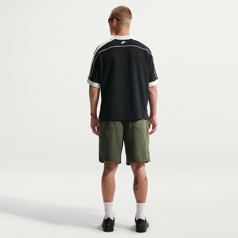 Camisetas y esqueletos casual para hombre en negro · IF0723-010 - vista 5