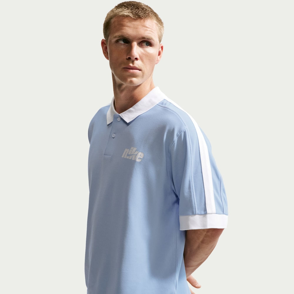 Camisetas y esqueletos casual para hombre en azul · IF0723-407 - vista 3