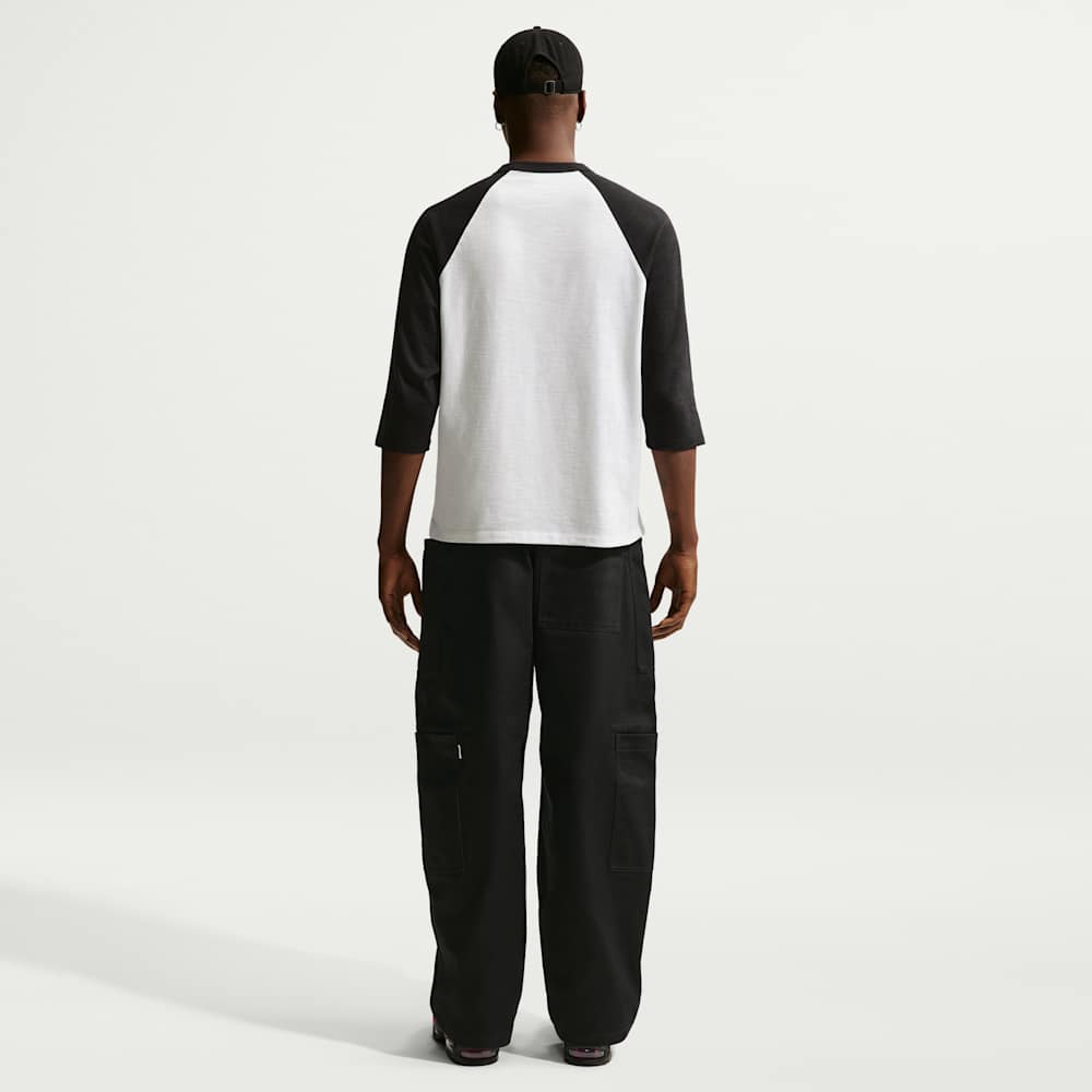 Camisetas y esqueletos casual para hombre en negro · IF0755-010 - vista 5