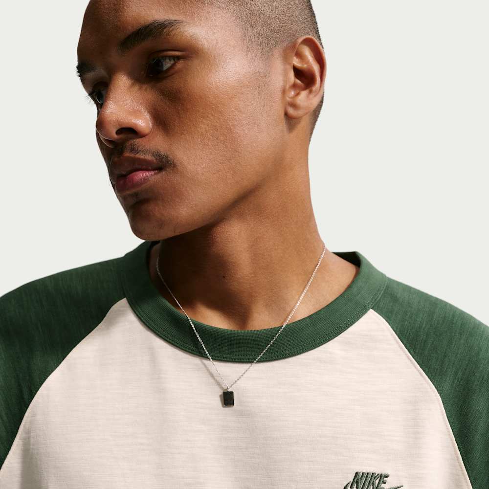 Camisetas y esqueletos casual para hombre en verde · IF0755-323 - vista 3