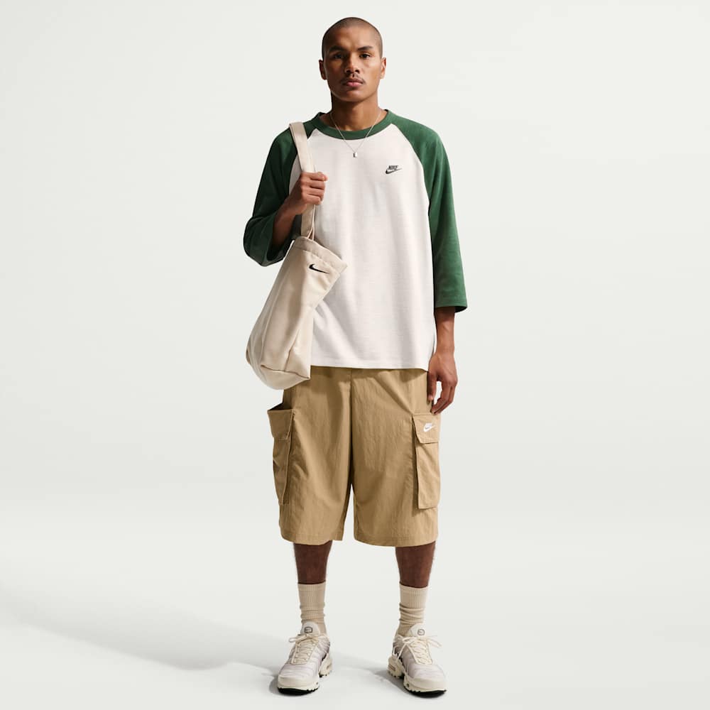 Camisetas y esqueletos casual para hombre en verde · IF0755-323 - vista 4