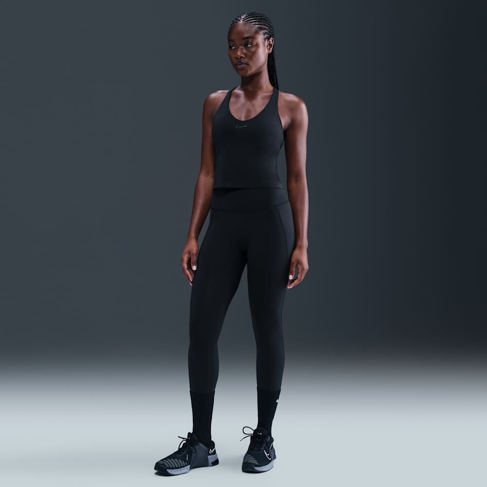 Camisetas y esqueletos para entrenamiento para mujer en negro · IF0950-010 - vista 4