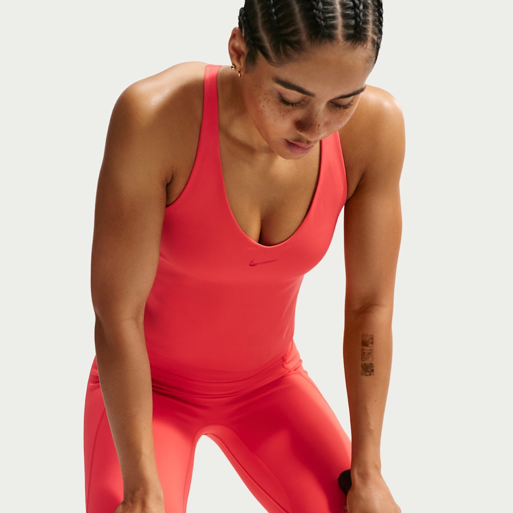 Camisetas y esqueletos para entrenamiento para mujer en rojo · IF0950-696 - vista 3