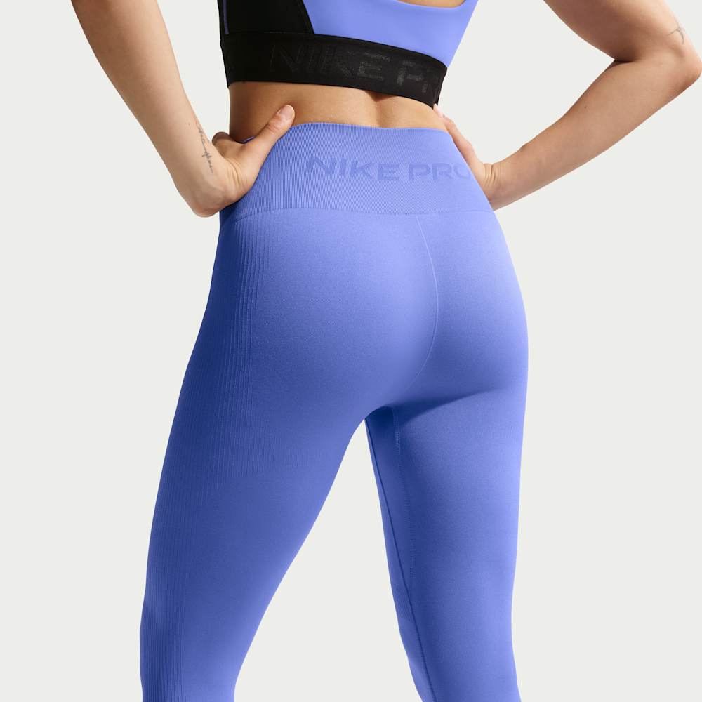 Leggins y Licras deportivas para entrenamiento para mujer en azul · IF1208-570 - vista 3