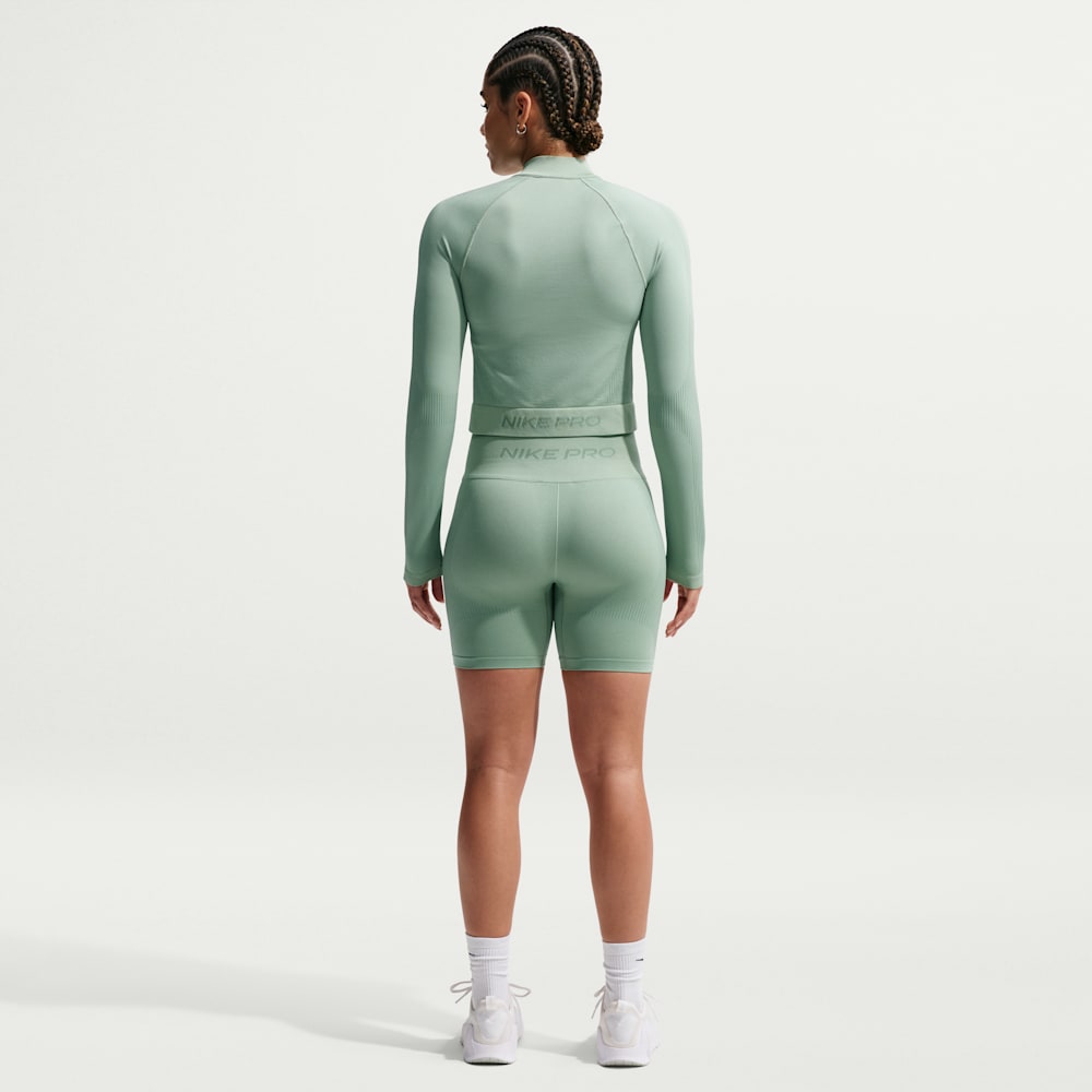 Shorts y Pantalonetas para entrenamiento para mujer en verde · IF1210-006 - vista 5