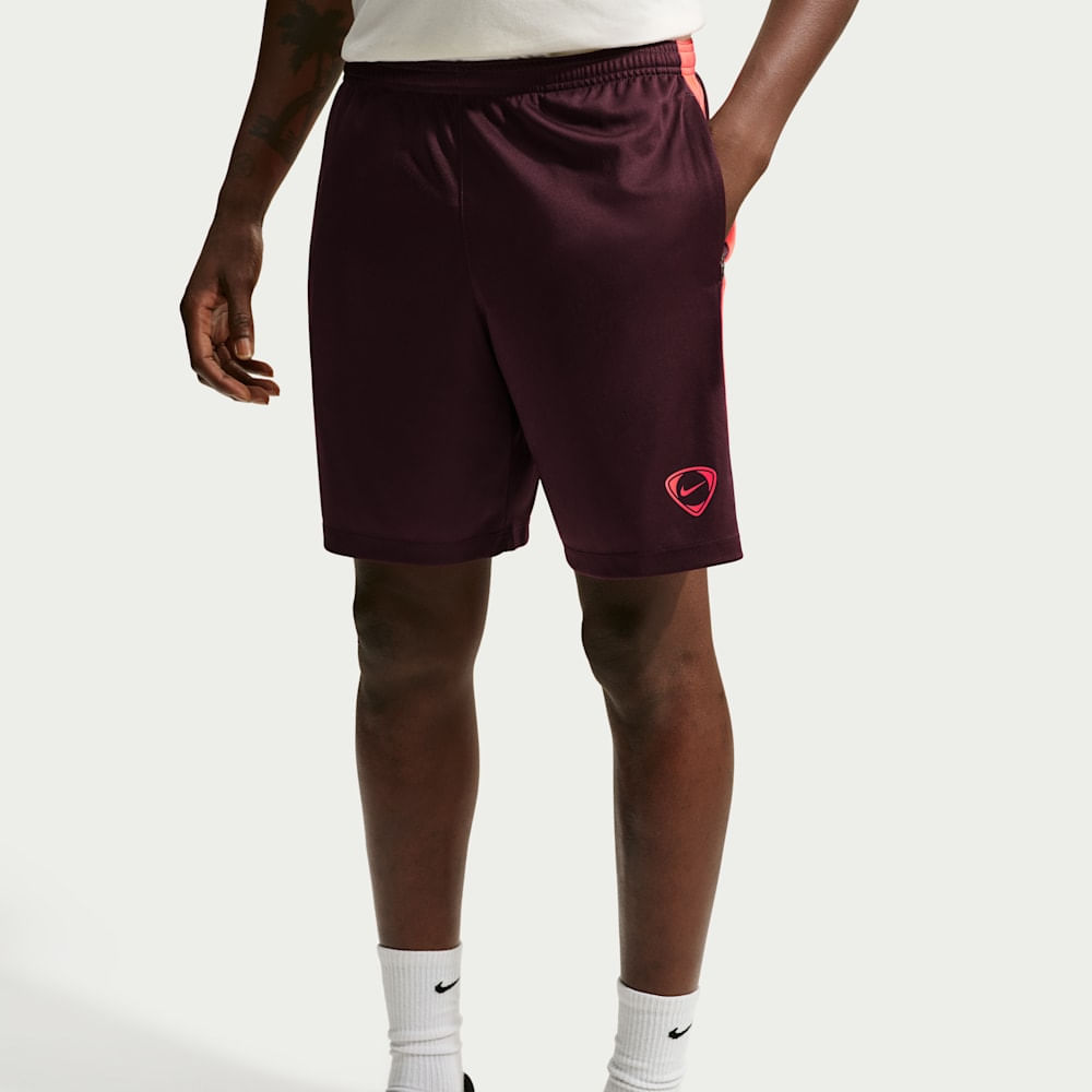 Shorts y Pantalonetas de fútbol para hombre en morado · IF1526-658 - vista 2