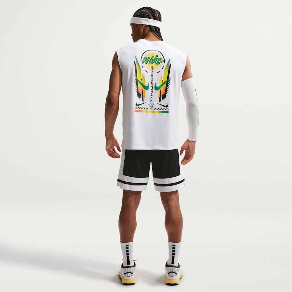 Shorts y Pantalonetas de básquetbol para hombre en negro · IF1593-010 - vista 5