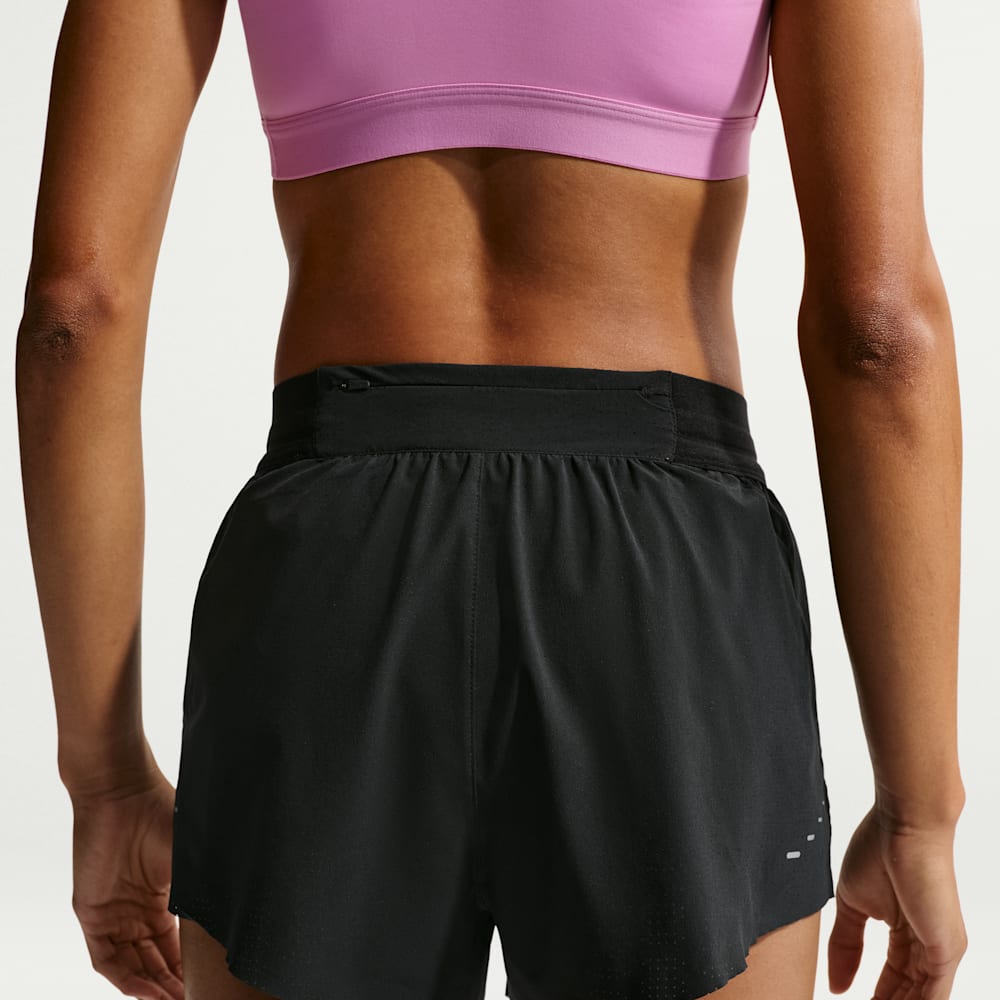 Shorts y Pantalonetas para correr para mujer en negro · IF1678-010 - vista 3