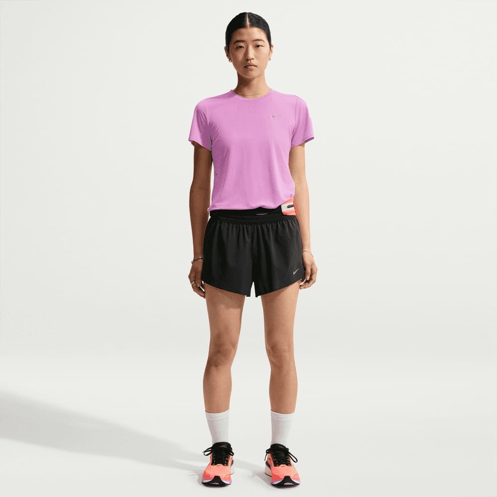 Camisetas y esqueletos para correr para mujer en morado · IF1680-503 - vista 4