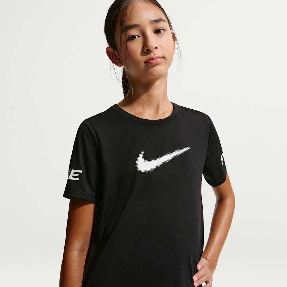 Camisetas y esqueletos para entrenamiento para niña en negro · IF1777-010 - vista 1