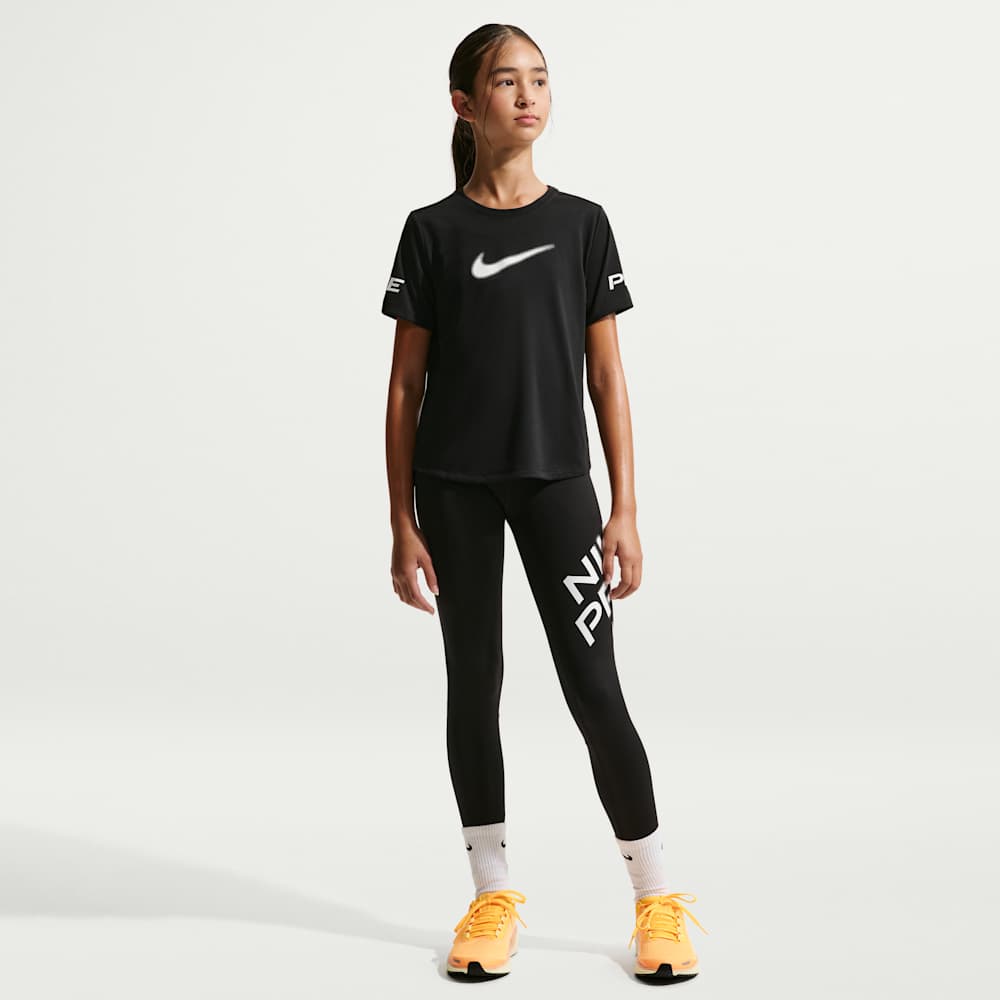 Camisetas y esqueletos para entrenamiento para niña en negro · IF1777-010 - vista 4