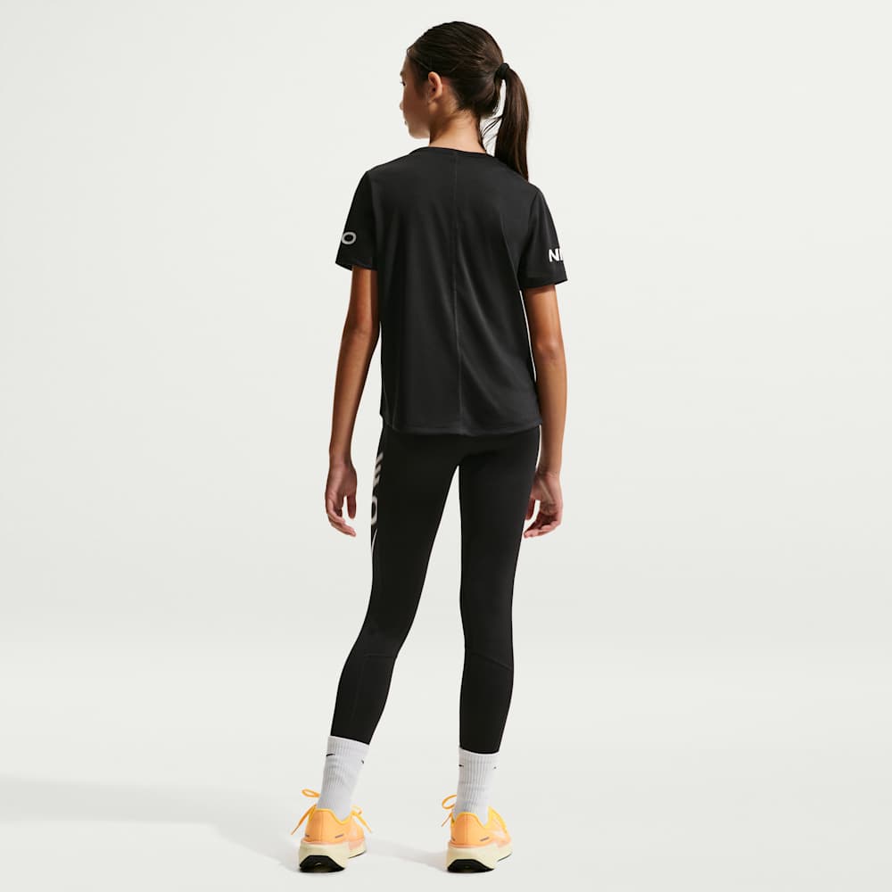 Camisetas y esqueletos para entrenamiento para niña en negro · IF1777-010 - vista 5