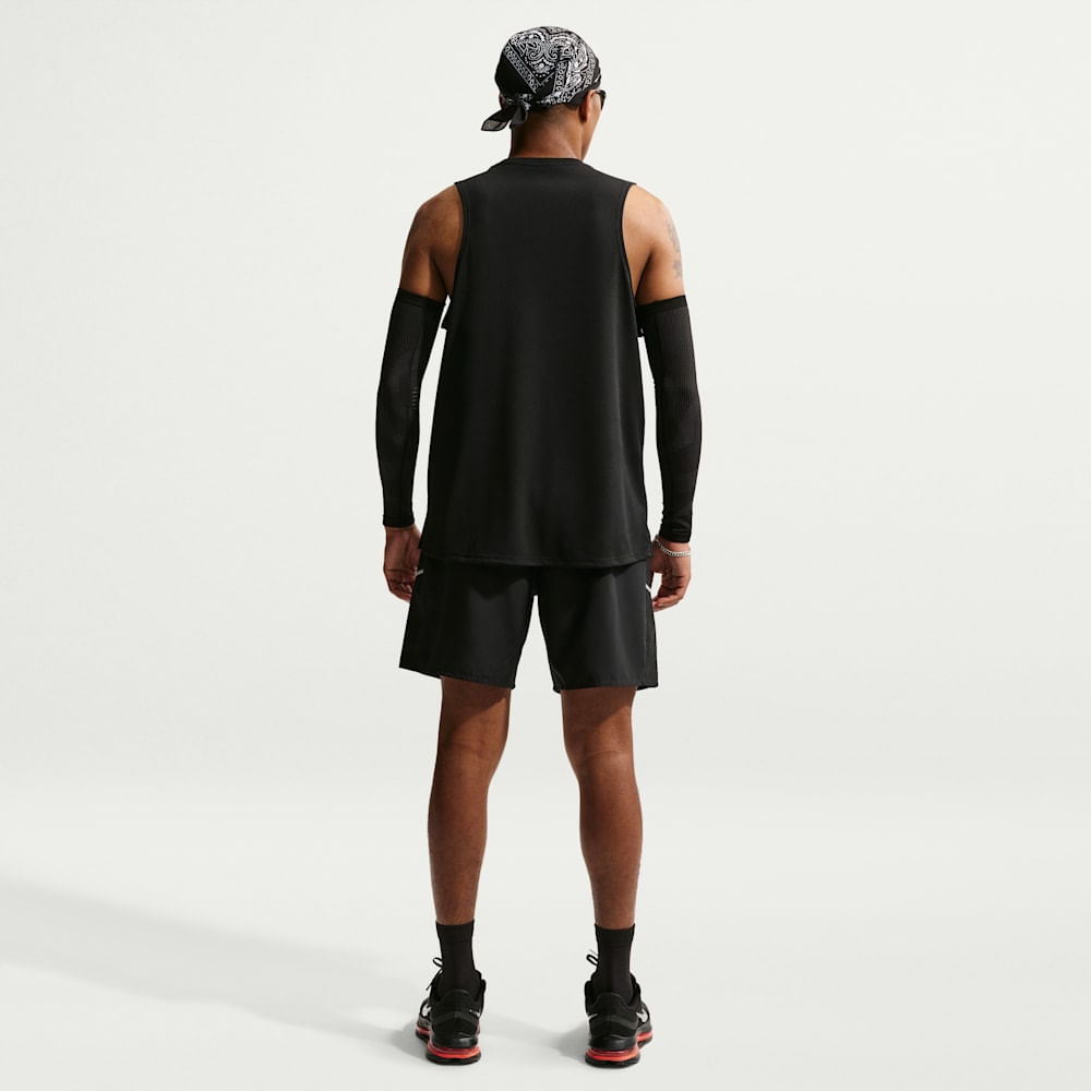 Camisetas y esqueletos para correr para hombre en negro · IF2018-010 - vista 5