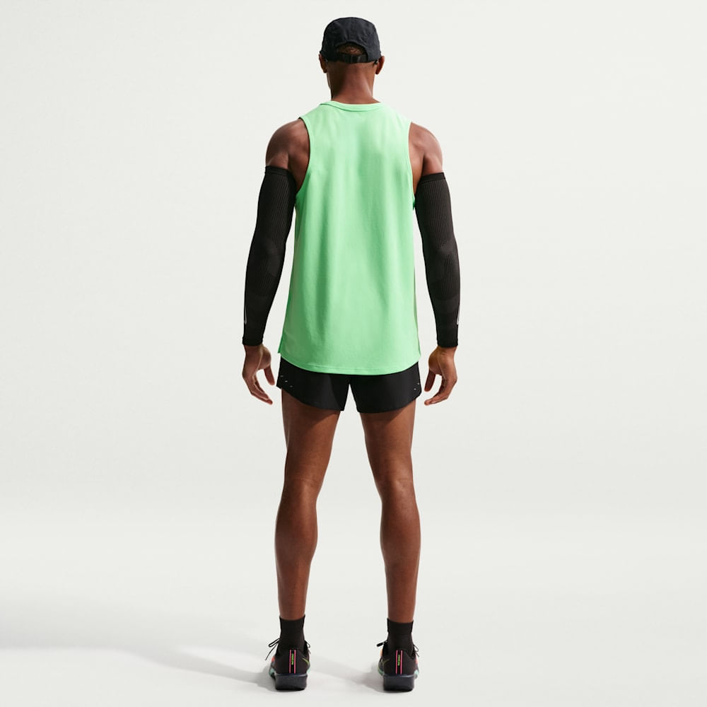 Camisetas y esqueletos para correr para hombre en verde · IF2018-336 - vista 5